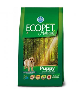 Ecopet natural puppy medium 12kg
