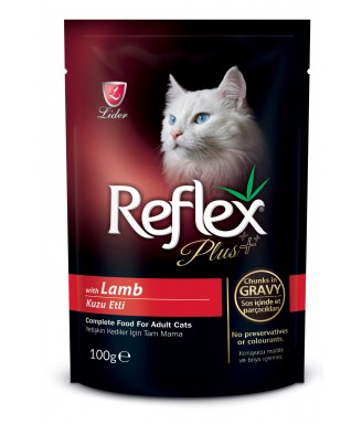 Reflex plus cat pouch αρνί σε σάλτσα 