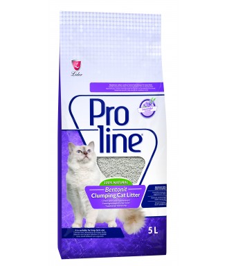 Proline cat litter bentonite lavender 5L