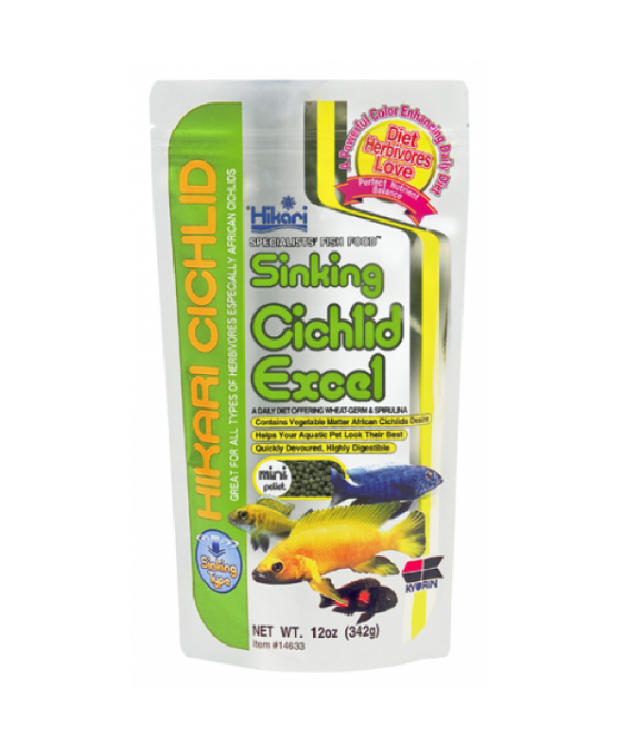 HIKARI SINKING CICHLID EXCEL MINI PELLET 100GR