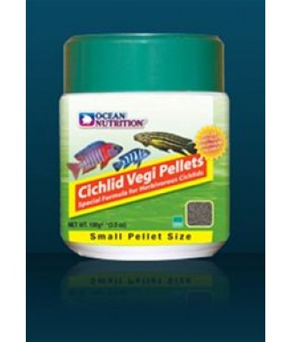 Cichlid Vegi Pellets medium 100gr